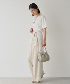 russet レザー巾着4WAYショルダーバッグ(CE-1454)