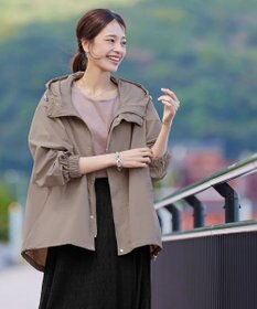 Tiaclasse 【UVケア・接触冷感】“あまラク” タックパフスリーブカットソートップス