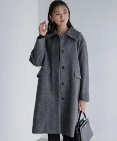 組曲 ウールモッサステンカラー コート