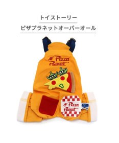 PET PARADISE ディズニー トイ・ストーリー  ピザプラネット柄  オーバーオール 【小型犬】