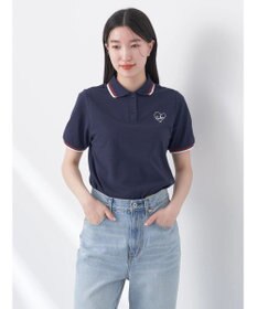 earth music&ecology ハートロゴ刺繍ポロ