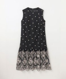 GRACE CONTINENTAL 刺繍レースドレス