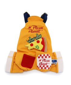 PET PARADISE ディズニー トイ・ストーリー  ピザプラネット柄  オーバーオール 【小型犬】