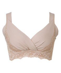 BRADELIS New York 【BRADELIS NewYork peace/ノンワイヤー】綿混トリプルキャッチFITブラ23 ブラデリス 補正 ブラジャー 接触冷感 ノンワイヤー DB123403