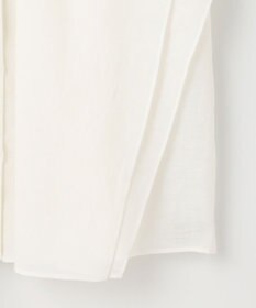 自由区 【カタログ掲載・接触冷感・洗える】シアーラミーローンフリル ブラウス