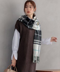 組曲 ウールチェックストール