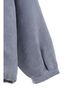 Green Parks ノーカラータックスウェード調ブルゾン