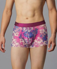 WACOAL MEN WACOAL MEN 【レースボクサー】 ボクサーパンツ フロント快適グラマラス 通気性 スカラ始末(裾部分) 前閉じ レース 下着 メンズ WT3826 /ワコールメン