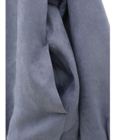 Green Parks ノーカラータックスウェード調ブルゾン