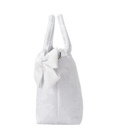 Maison de FLEUR ブルーマニアボリュームリボン２ＷａｙトートＳバッグ