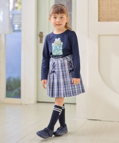 ANY KIDS ミラクルスパンコール 長袖 Tシャツ