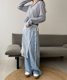 WEGO 柄Wジップパーカー