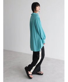 Green Parks ジャガードシアーシャツ