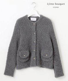 自由区 【カトリエムブーケ】Cahoteux poil ポケットディテールジャケット