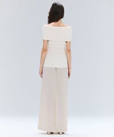 BEIGE， 【洗える/接触冷感/速乾/UVケア対応・Precious 8月号掲載】BATEAU / イージーウエストIラインロングスカート