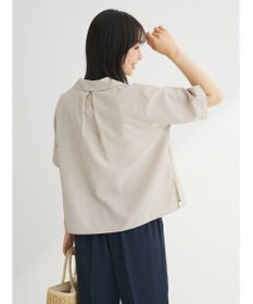 Green Parks 接触冷感　開襟シャツ