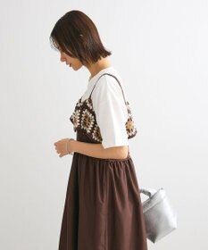 Green Parks ・ＳＵＧＡＲ　ＳＰＯＯＮ　クロシェキリカエワンピース