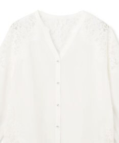 GRACE CONTINENTAL レースコンビブラウス