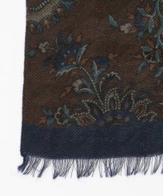 JOSEPH ABBOUD 【イタリアHolliday&Brown社製】ペイズリープリント ストール