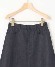 組曲 【洗える】デニムライクギャバ スカート