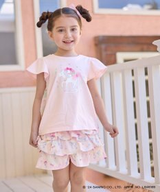 ANY KIDS 【サンリオキャラクターズ×any FAM】フリルショートパンツ