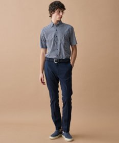 JOSEPH ABBOUD 【ジャージー素材・ストレッチ・イージーケア】コンパクトジャージーストライプシャツ