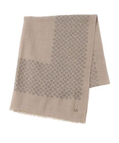 MOONBAT FURLA(フルラ）ウール100％ ウールアーチロゴストール