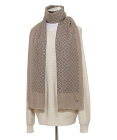 MOONBAT FURLA(フルラ）ウール100％ ウールアーチロゴストール