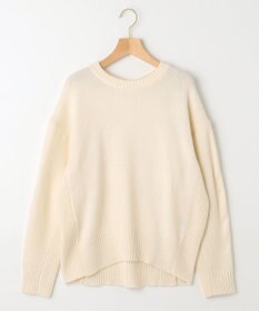 組曲 L カシミヤブレンドバルキープルオーバー ニット