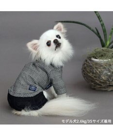 PET PARADISE J.PRESS パンツ つなぎ 《グレンチェック》 小型犬