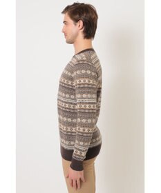 DAKS フェアアイルウールクルーネックセーター