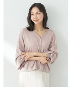 earth music&ecology シアーカーディガン