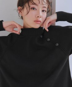 Tiaclasse 【安田美沙子さん着用・選べる2type・新色追加】ボタンニットチュニック