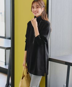 Tiaclasse 【安田美沙子さん着用・選べる2type・新色追加】ボタンニットチュニック