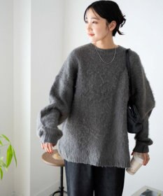 WEGO モヘアライクBIGプルオーバー