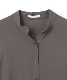 BEIGE， BRISSAC / スタンドカラーブラウス