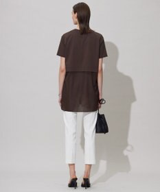 ICB L 【人気のため新色追加・UVケア・洗える】シアージャージーコンビ カットソー