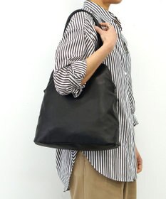 FOLNA RD ソフトレザーブガッティボストンバッグL-SIZE