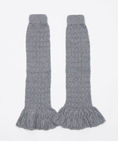 WEGO 透かし編みフリルレッグカバー