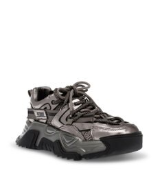 STEVE MADDEN KINGDOM ボリュームソールダブルレースアップスニーカー