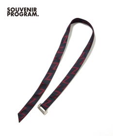 J.PRESS MEN 【J.PRESS ORIGINALS】【UNISEX】Polyester Rep Ribbon Belt