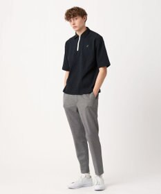 23区GOLF 【23Fondation/MEN】【UVケア】ワッフルジップアップ