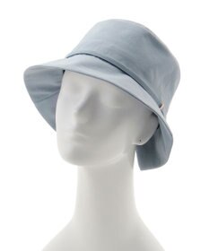 MOONBAT 【遮光100％/遮熱/UVカット】FURLA(フルラ)小ツバ 後ろ割れ バケットハット 帽子 無地 チャーム付き 手洗い可能/サイズ調整可能