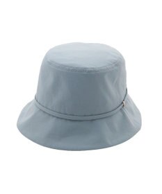 MOONBAT 【遮光100％/遮熱/UVカット】FURLA(フルラ)小ツバ 後ろ割れ バケットハット 帽子 無地 チャーム付き 手洗い可能/サイズ調整可能