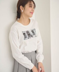 Feroux 【洗える】アソートプリントロング Ｔシャツ