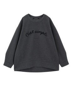 YECCA VECCA 起毛ロゴプルオーバー