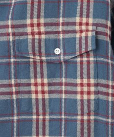 J.PRESS YORK STREET 【UNISEX】フランネル オープンカラーシャツ