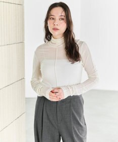 #Newans 【ストレッチ】【カシミヤ混】カシミヤシルクジャージー