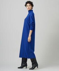ICB ウールナイロンツイルジャージ ハイネックワンピース
