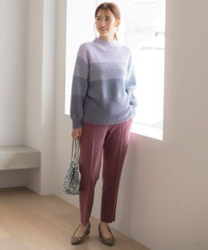 ANY SIS 【洗える】グラデーションフェザー ニット